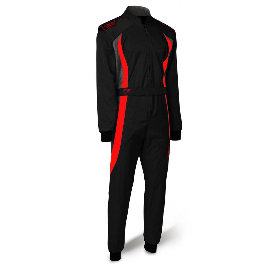 Speed Overall Cordura ATLANTA CS-3 schwarz/rot/grau !*SALE*! Speed Overall Cordura ATLANTA CS-3 schwarz/rot/grau !*SALE*!
